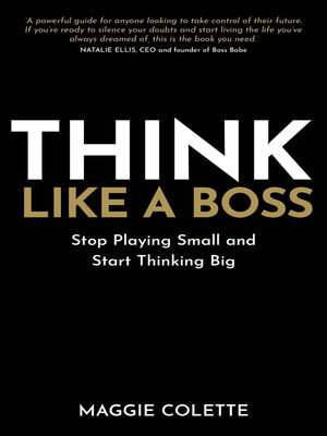 cover image of Think Like a Boss